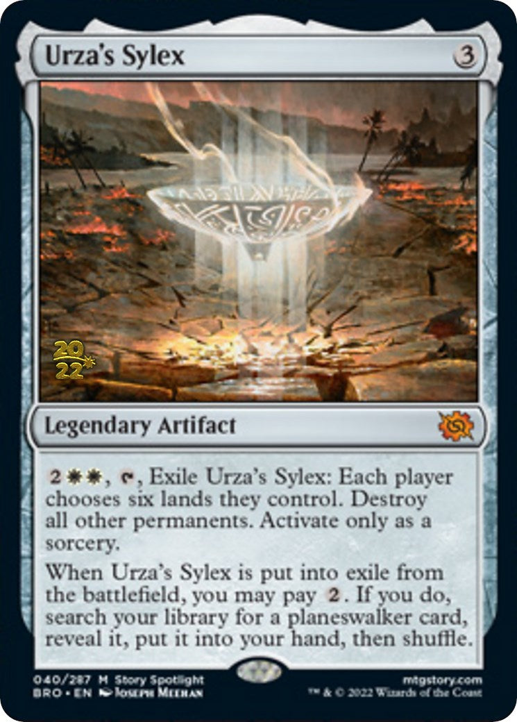 Urza's Sylex [The Brothers' War Prerelease Promos] | Devastation Store