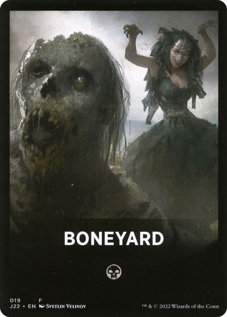 Boneyard Theme Card [Jumpstart 2022 Front Cards] | Devastation Store