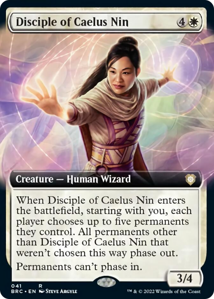 Disciple of Caelus Nin (Extended Art) [The Brothers' War Commander] | Devastation Store