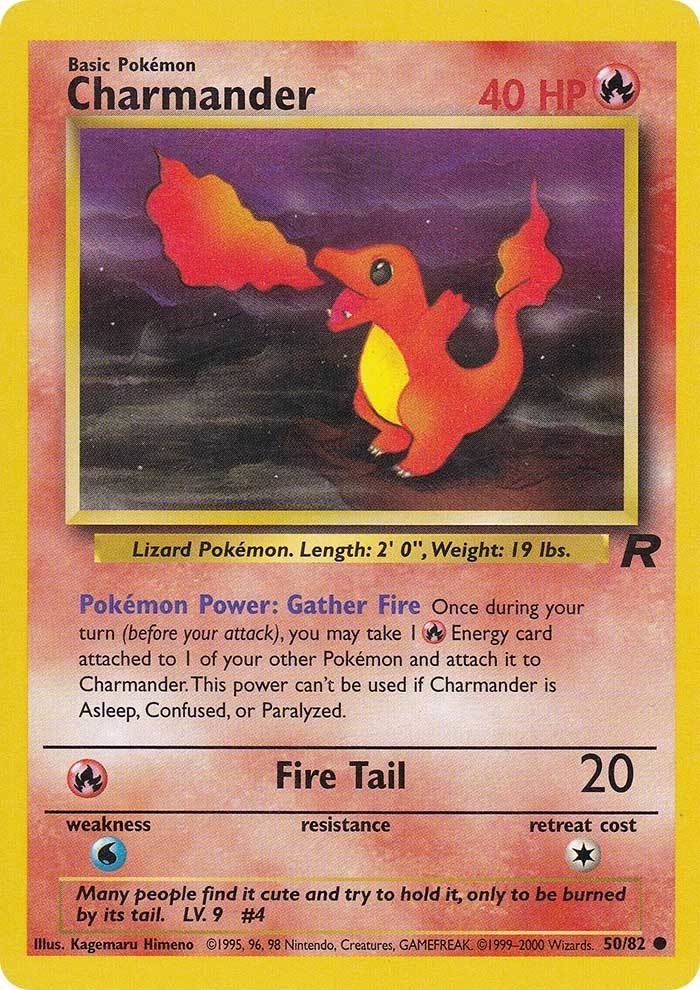 Charmander (50/82) [Team Rocket Unlimited] | Devastation Store