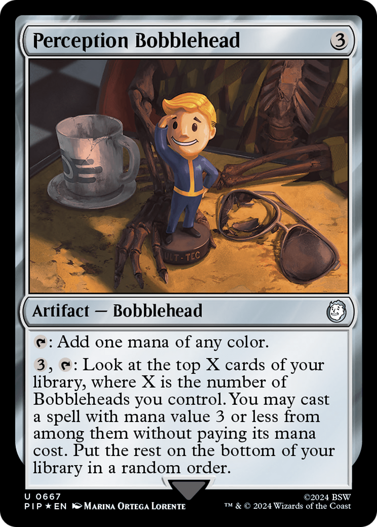 Perception Bobblehead (Surge Foil) [Fallout] | Devastation Store