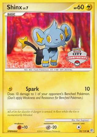 Shinx (98/130) (City Championships Promo) [Nintendo: Black Star Promos] | Devastation Store