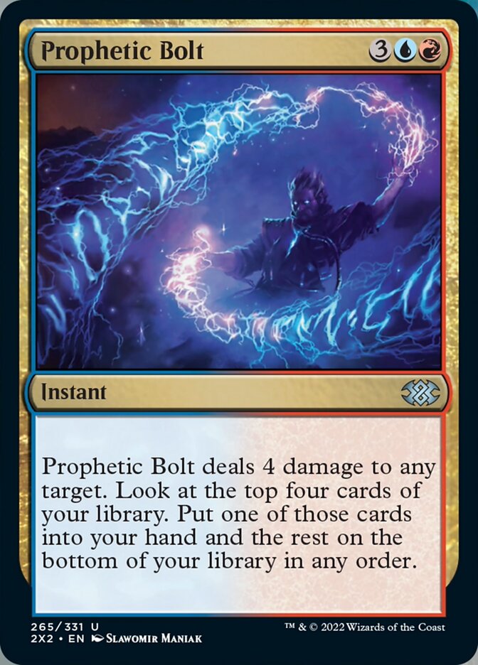 Prophetic Bolt [Double Masters 2022] | Devastation Store