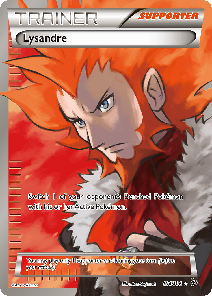 Lysandre (104/106) [XY: Flashfire] | Devastation Store