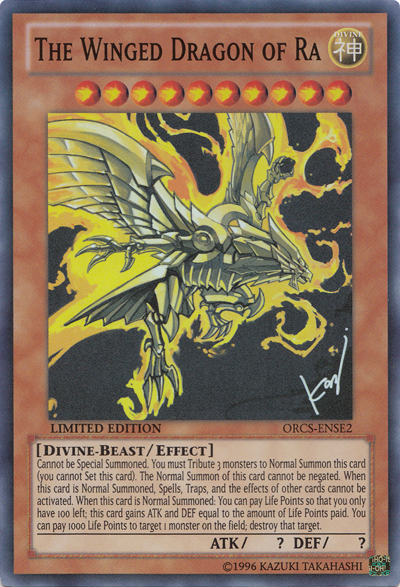 The Winged Dragon of Ra [ORCS-ENSE2] Super Rare | Devastation Store
