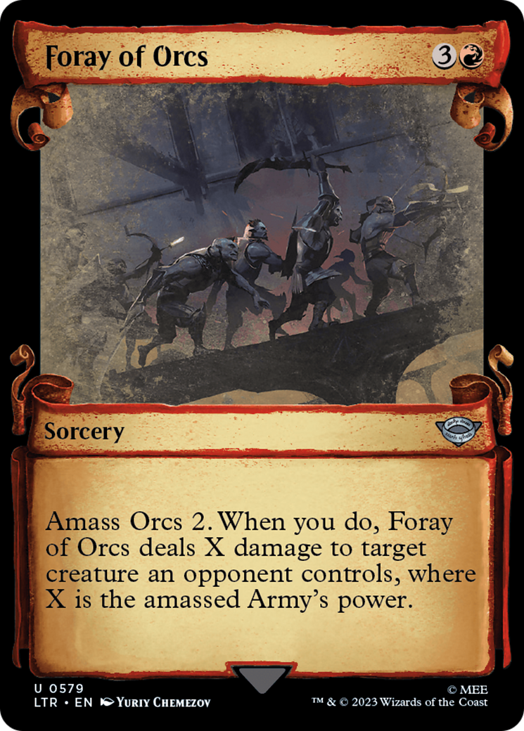 Foray of Orcs [The Lord of the Rings: Tales of Middle-Earth Showcase Scrolls] | Devastation Store