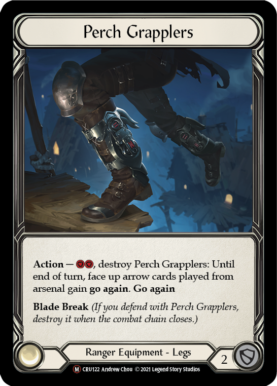 Perch Grapplers (Rainbow Foil) [CRU122-RF] Unlimited Rainbow Foil | Devastation Store
