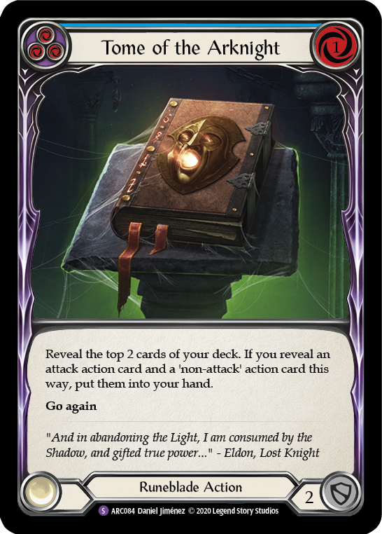 Tome of the Arknight [ARC084] Unlimited Edition Rainbow Foil - Devastation Store | Devastation Store