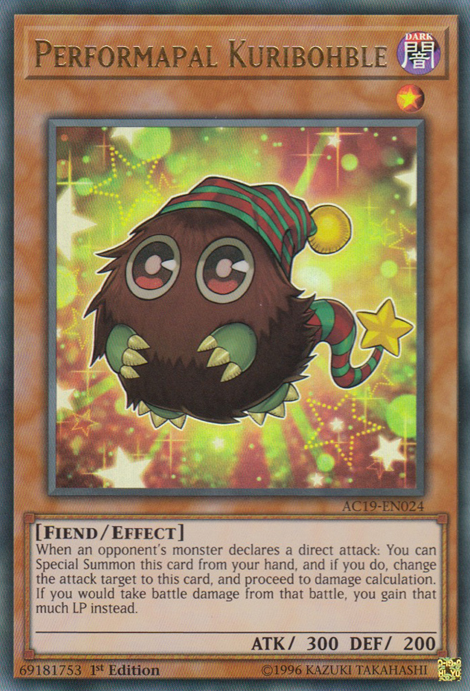 Performapal Kuribohble [AC19-EN024] Ultra Rare | Devastation Store