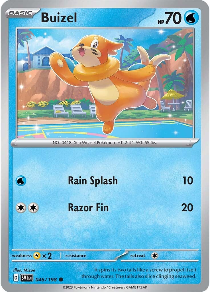 Buizel (046/198) [Scarlet & Violet: Base Set] | Devastation Store