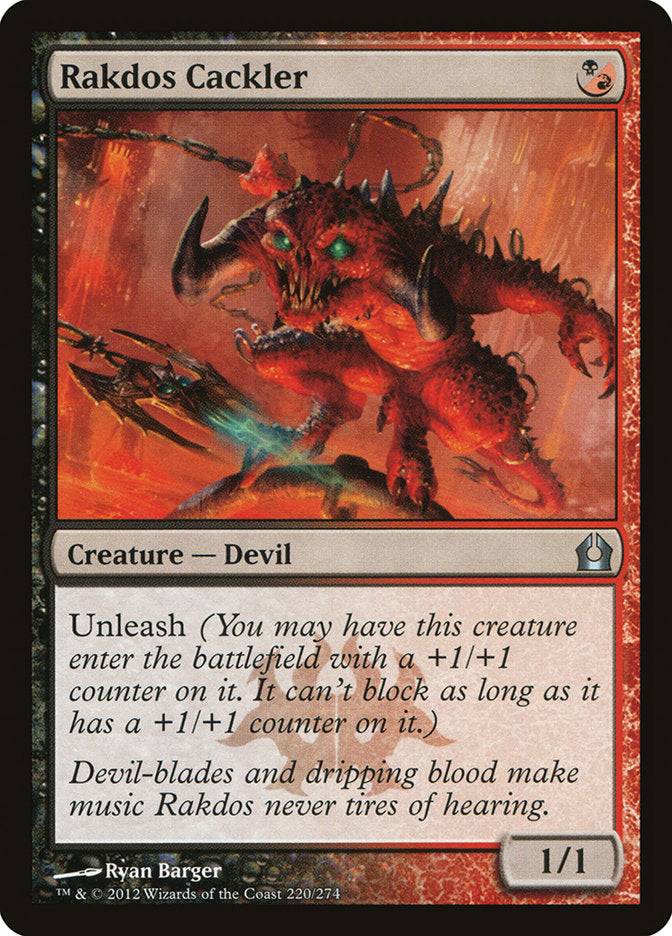 Rakdos Cackler [Return to Ravnica] - Devastation Store | Devastation Store