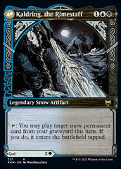 Jorn, God of Winter // Kaldring, the Rimestaff (Showcase) [Kaldheim] | Devastation Store