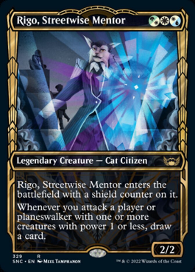 Rigo, Streetwise Mentor (Showcase Golden Age) [Streets of New Capenna] | Devastation Store