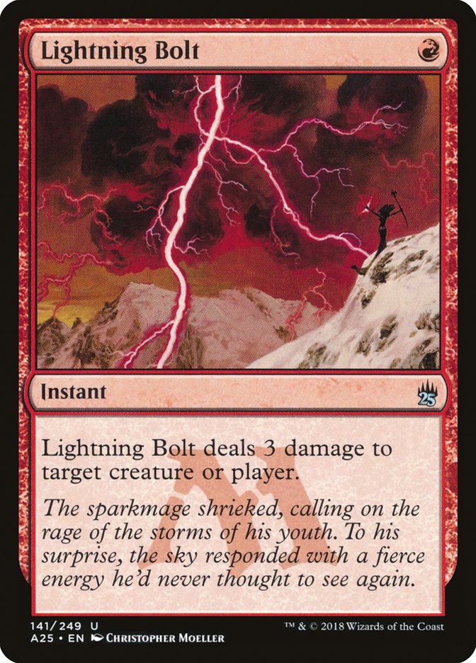 Lightning Bolt [Masters 25] | Devastation Store