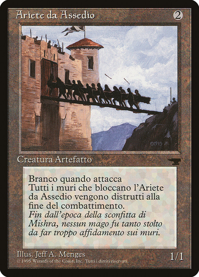 Battering Ram (Italian) - "Ariete da Assedio" [Rinascimento] | Devastation Store