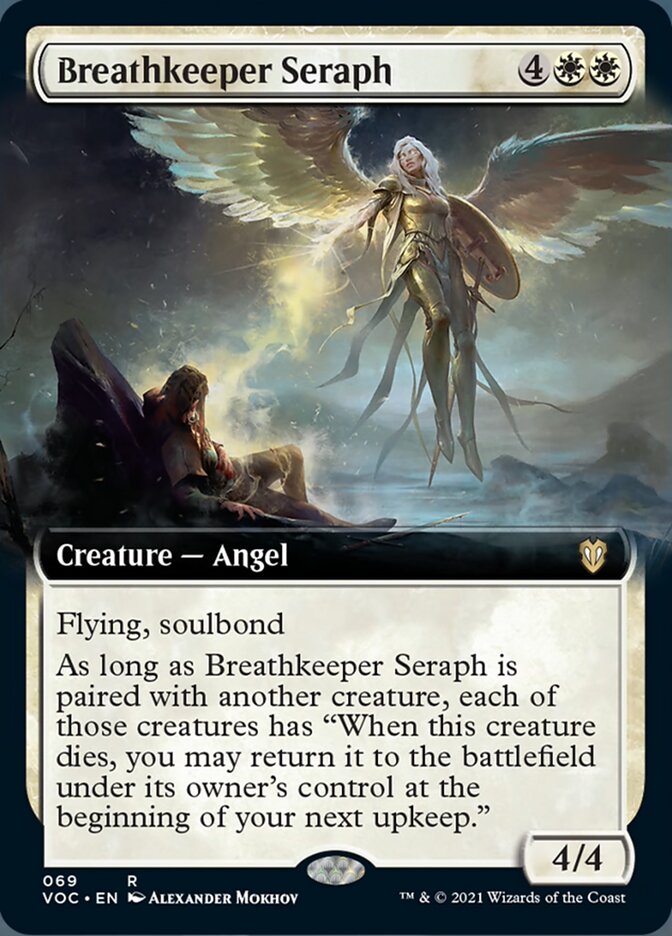 Breathkeeper Seraph (Extended) [Innistrad: Crimson Vow Commander] | Devastation Store