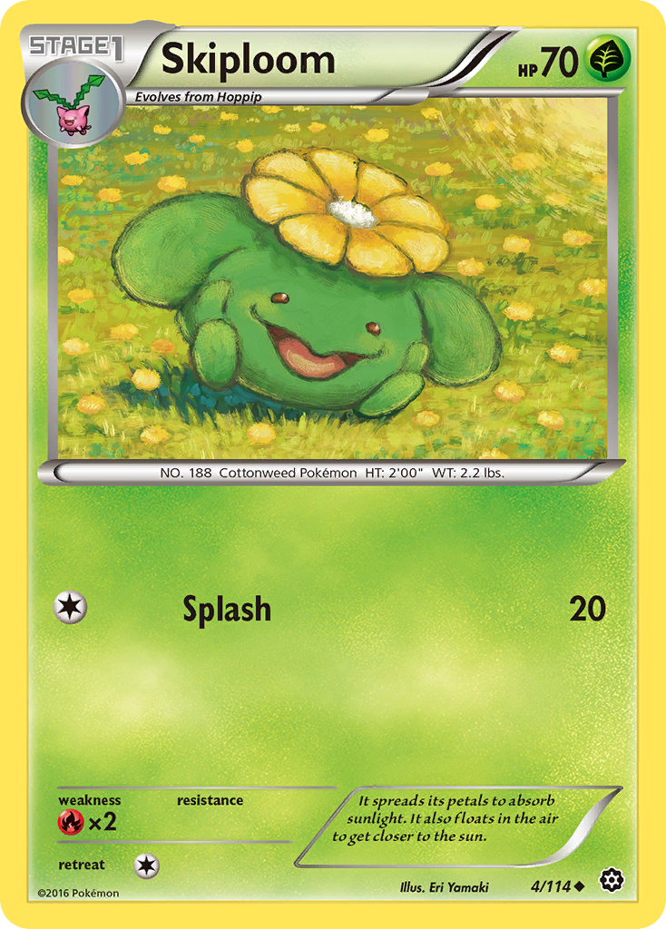 Skiploom (4/114) [XY: Steam Siege] | Devastation Store