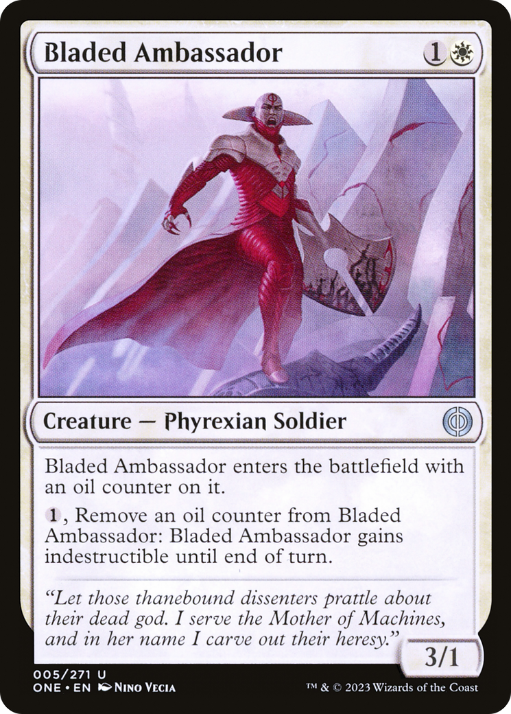 Bladed Ambassador [Phyrexia: All Will Be One] | Devastation Store