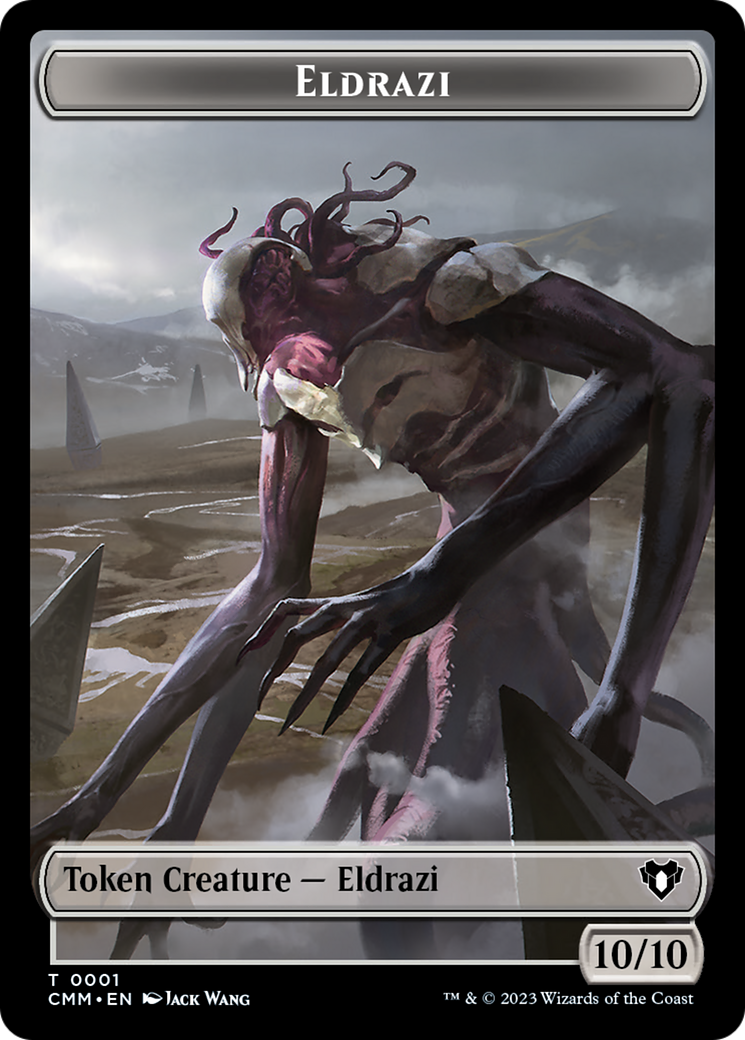 Eldrazi Spawn // Rat Double-Sided Token [Commander Masters Tokens] | Devastation Store