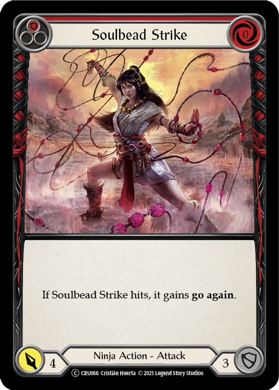 Torrent of Tempo (Red) (Rainbow Foil) [CRU066-RF] Unlimited Rainbow Foil | Devastation Store