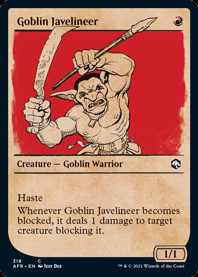 Goblin Javelineer (Showcase) [Dungeons & Dragons: Adventures in the Forgotten Realms] | Devastation Store