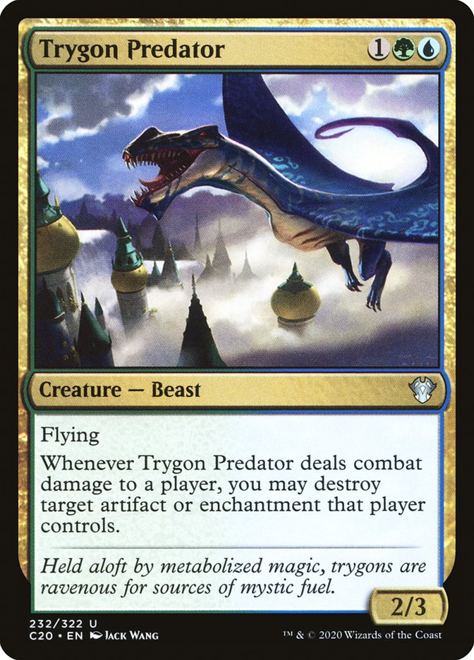 Trygon Predator [Commander 2020] | Devastation Store