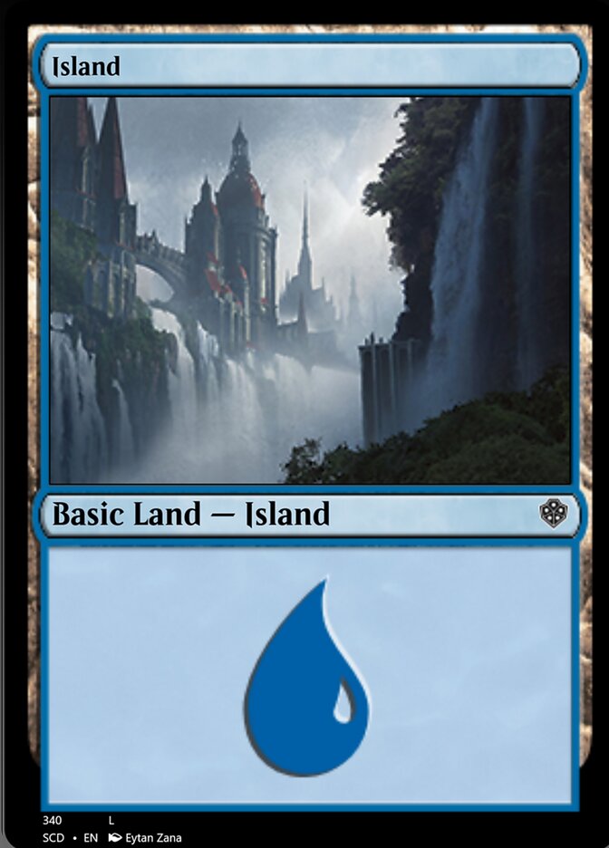 Island (340) [Starter Commander Decks] | Devastation Store