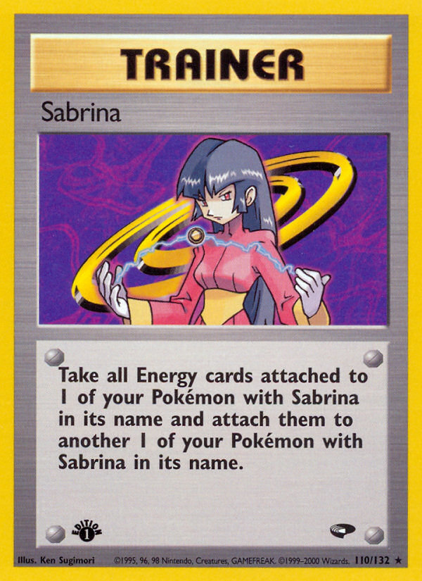 Sabrina (110/132) [Gym Challenge 1st Edition] | Devastation Store