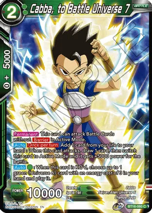 Cabba, to Battle Universe 7 [BT16-060] | Devastation Store