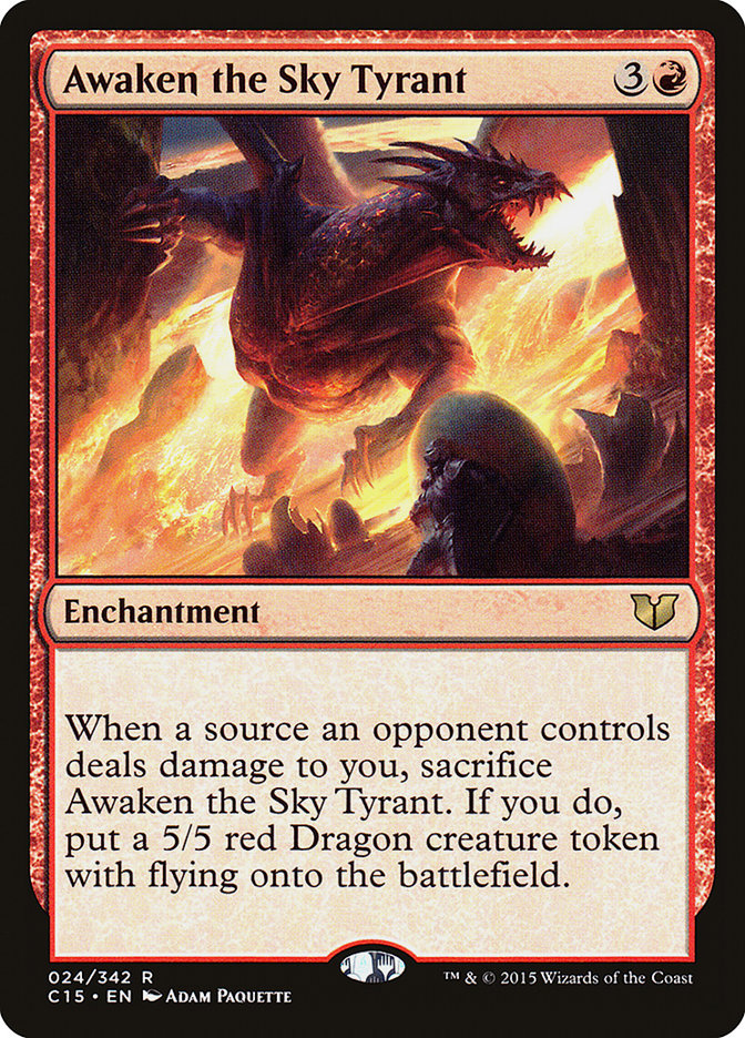 Awaken the Sky Tyrant [Commander 2015] - Devastation Store | Devastation Store