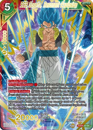 SSB Gogeta, Resonant Explosion (Gold Stamped) [EX04-03] | Devastation Store