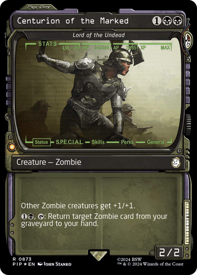 Centurion of the Marked - Lord of the Undead (Showcase) (Surge Foil) [Fallout] | Devastation Store