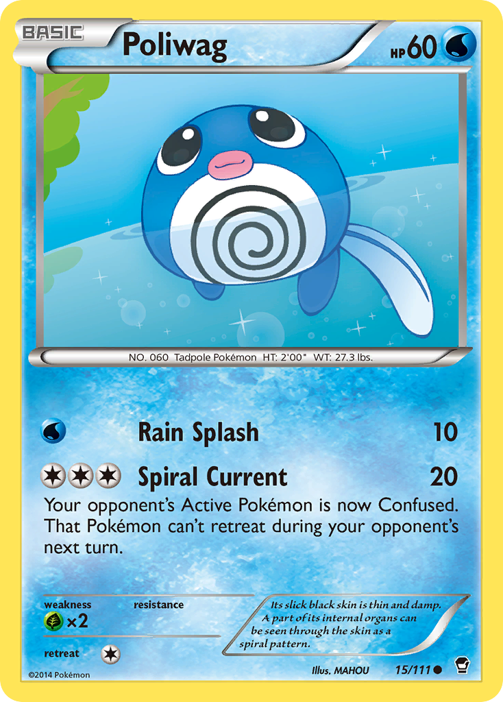Poliwag (15/111) [XY: Furious Fists] | Devastation Store