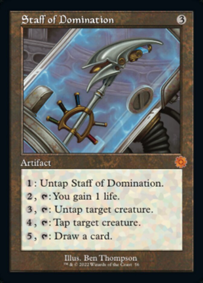 Staff of Domination (Retro) [The Brothers' War Retro Artifacts] | Devastation Store