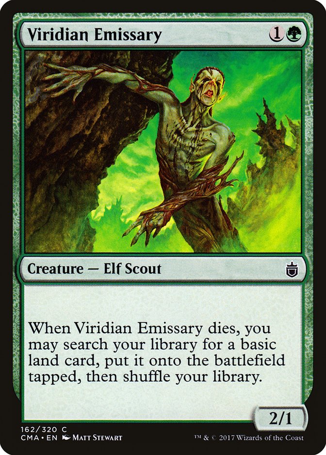 Viridian Emissary [Commander Anthology] | Devastation Store