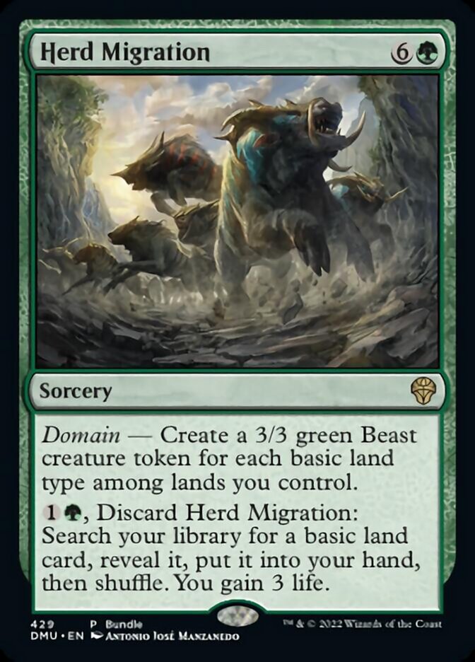 Herd Migration (Bundle) [Dominaria United] | Devastation Store