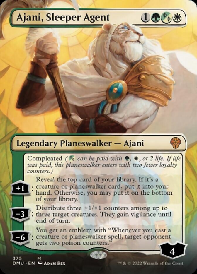 Ajani, Sleeper Agent (Borderless) (375) [Dominaria United] | Devastation Store