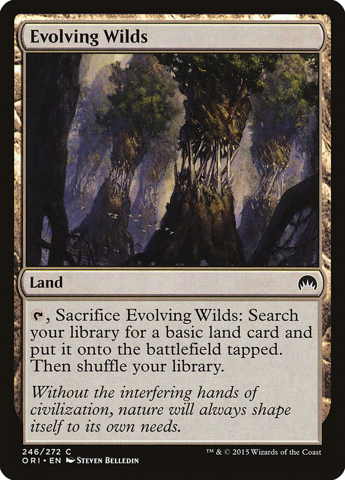 Evolving Wilds [Magic Origins] | Devastation Store