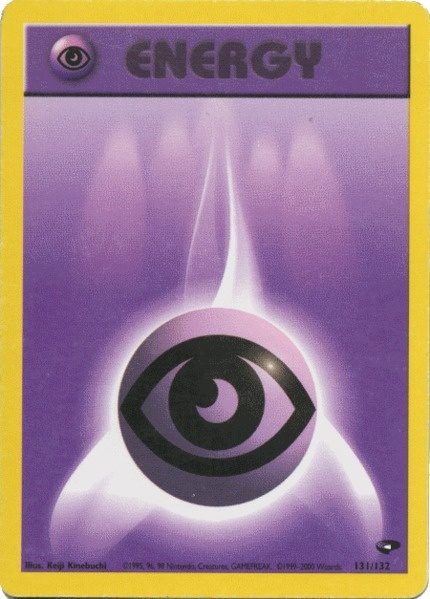 Psychic Energy (131/132) [Gym Challenge Unlimited] | Devastation Store