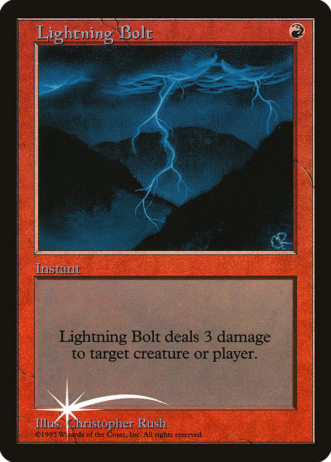 Lightning Bolt [Judge Gift Cards 1998] - Devastation Store | Devastation Store