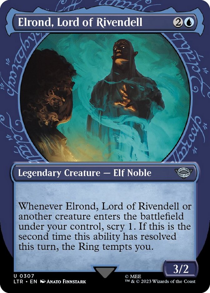 Elrond, Lord of Rivendell (Showcase Ring Frame) [The Lord of the Rings: Tales of Middle-Earth] | Devastation Store