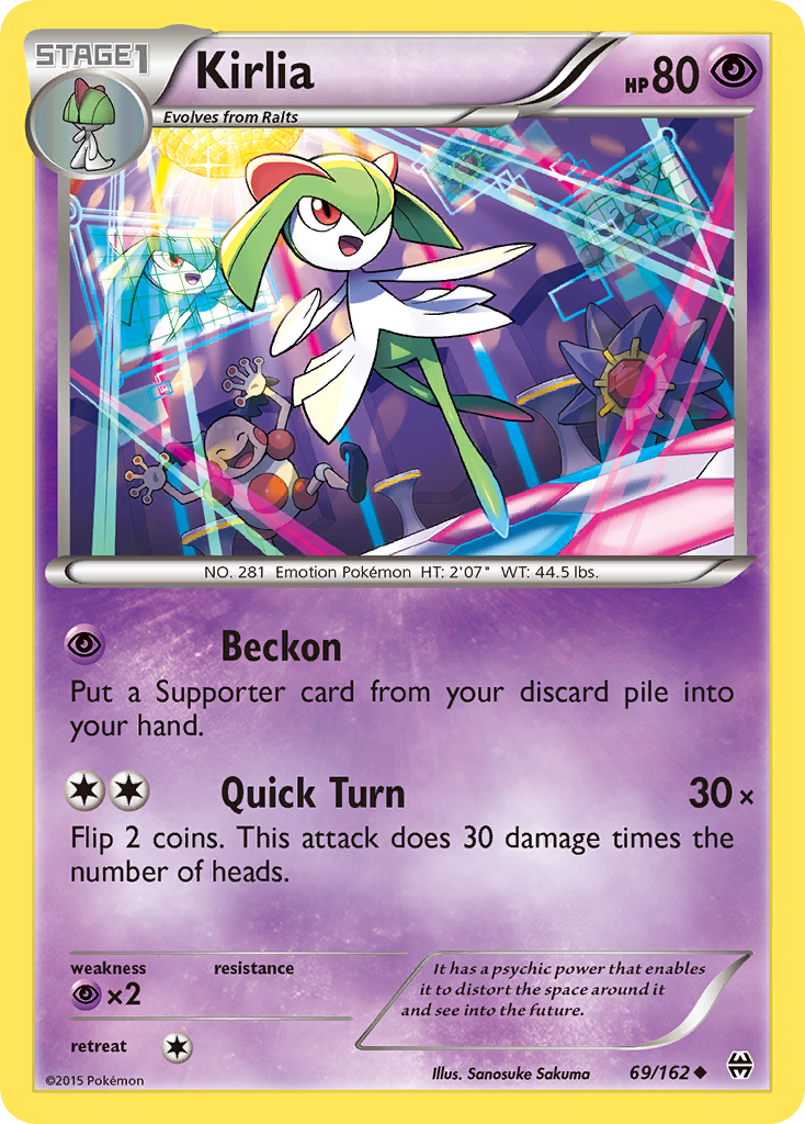 Kirlia (69/162) [XY: BREAKthrough] | Devastation Store