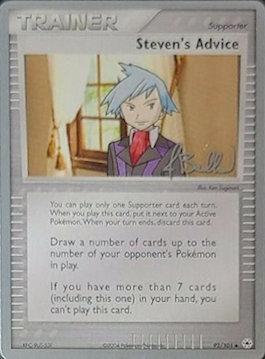 Steven's Advice (92/101) (Eeveelutions - Jimmy Ballard) [World Championships 2006] | Devastation Store