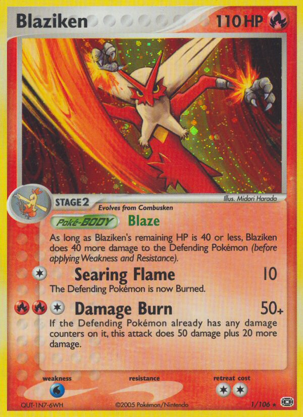 Blaziken (1/106) [EX: Emerald] | Devastation Store