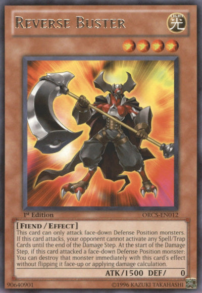 Reverse Buster [ORCS-EN012] Rare | Devastation Store