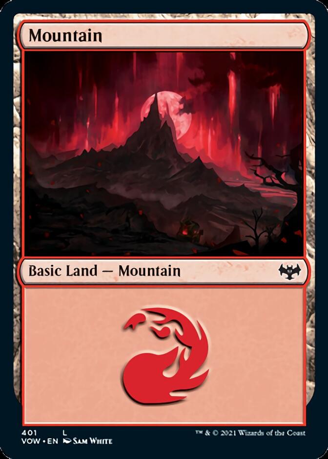 Mountain (401) [Innistrad: Crimson Vow] | Devastation Store