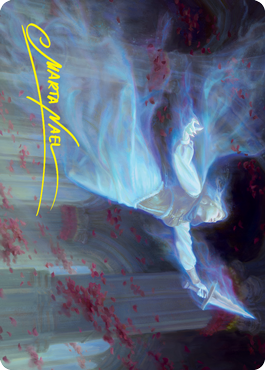 Dorothea, Vengeful Victim 1 Art Card (Gold-Stamped Signature) [Innistrad: Crimson Vow Art Series] | Devastation Store