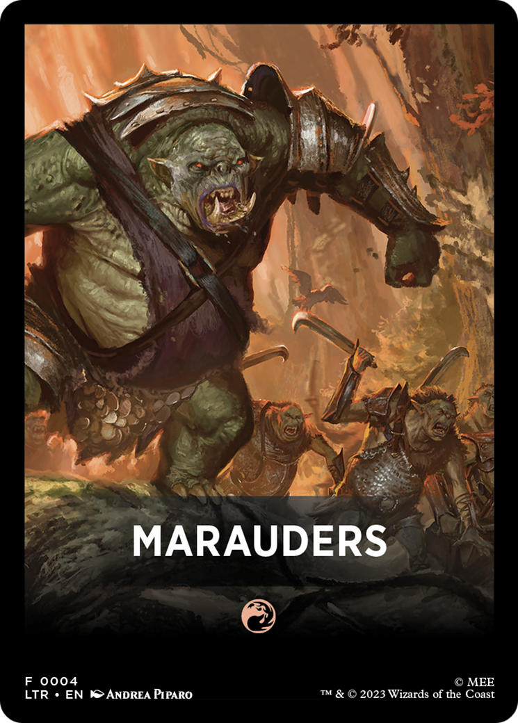 Marauders Theme Card [The Lord of the Rings: Tales of Middle-Earth Tokens] | Devastation Store