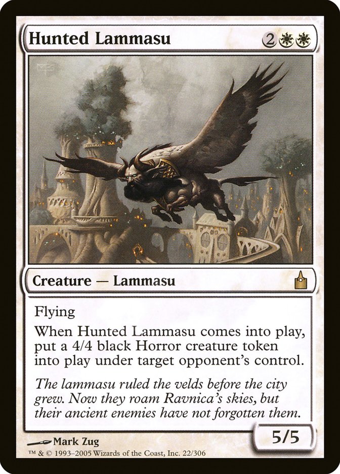 Hunted Lammasu [Ravnica: City of Guilds] | Devastation Store