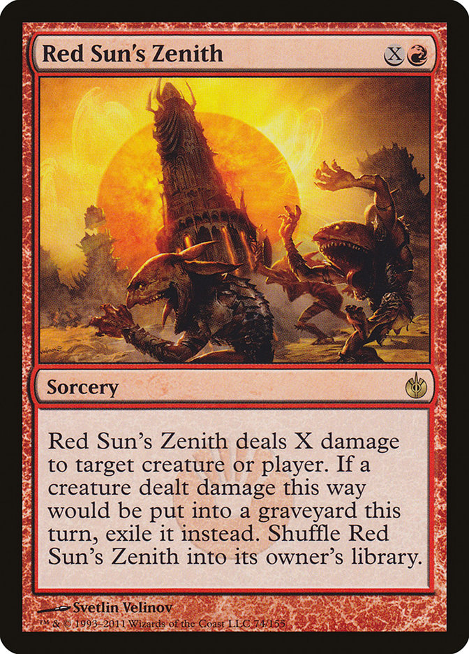 Red Sun's Zenith [Mirrodin Besieged] - Devastation Store | Devastation Store